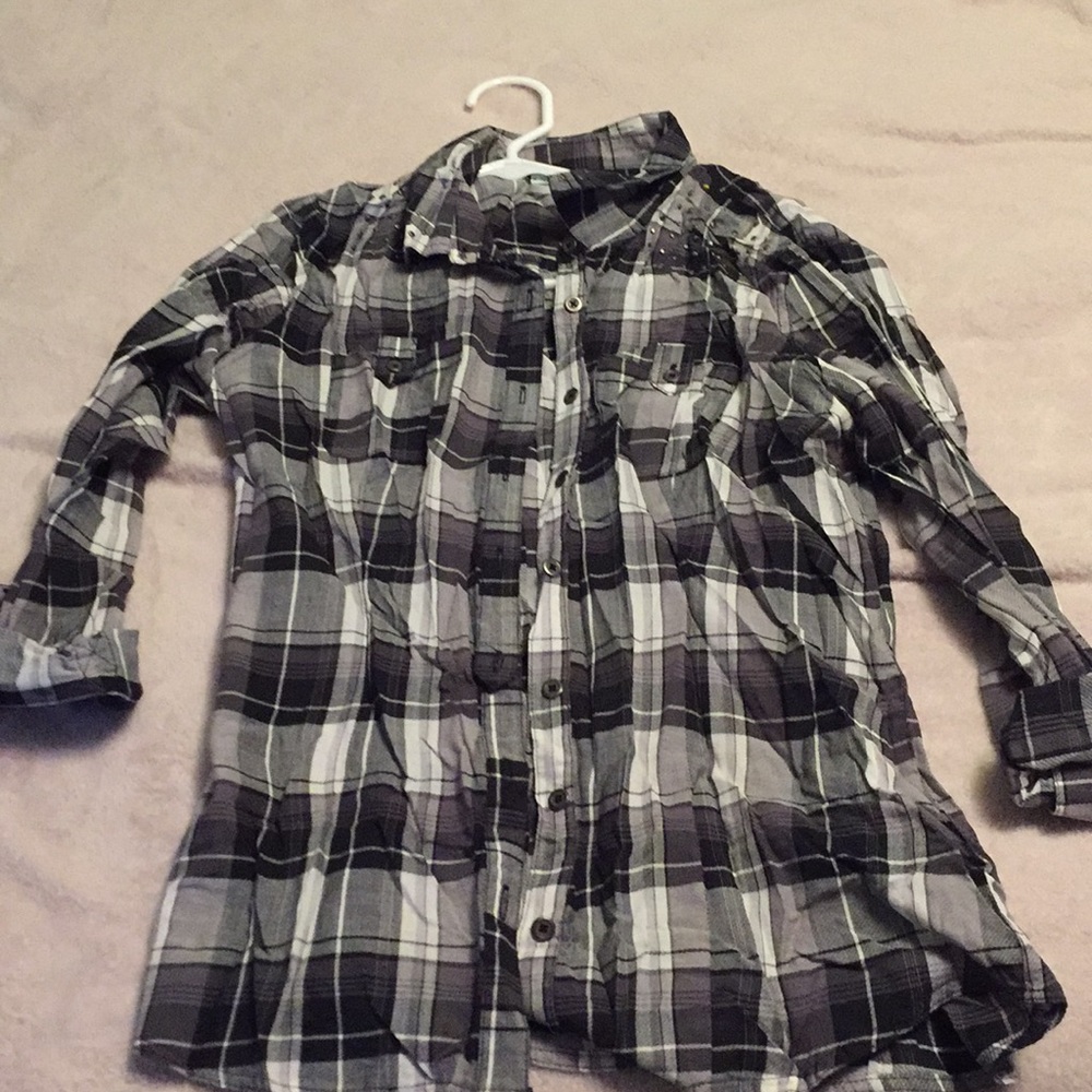 Plaid Maurice's button up